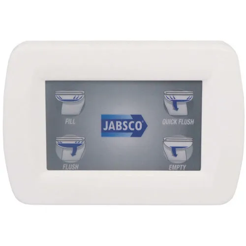 12 Volt Salt Water Deluxe Silent Flush Electric Toilet 17" Household Height Vertical Back