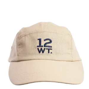 5-Panel Cotton/Linen Long Brim Hat