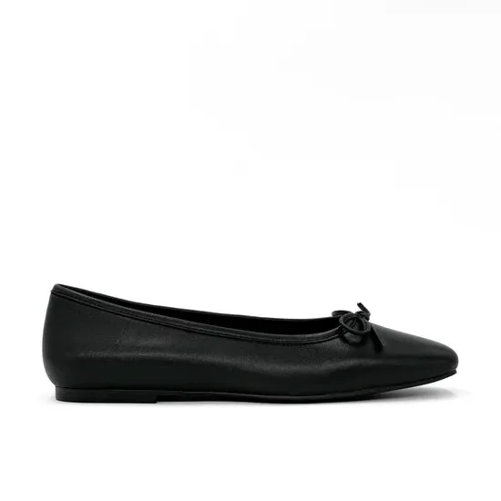 AMIE RAFA MADRID SQUARE TOE BALLET FLAT