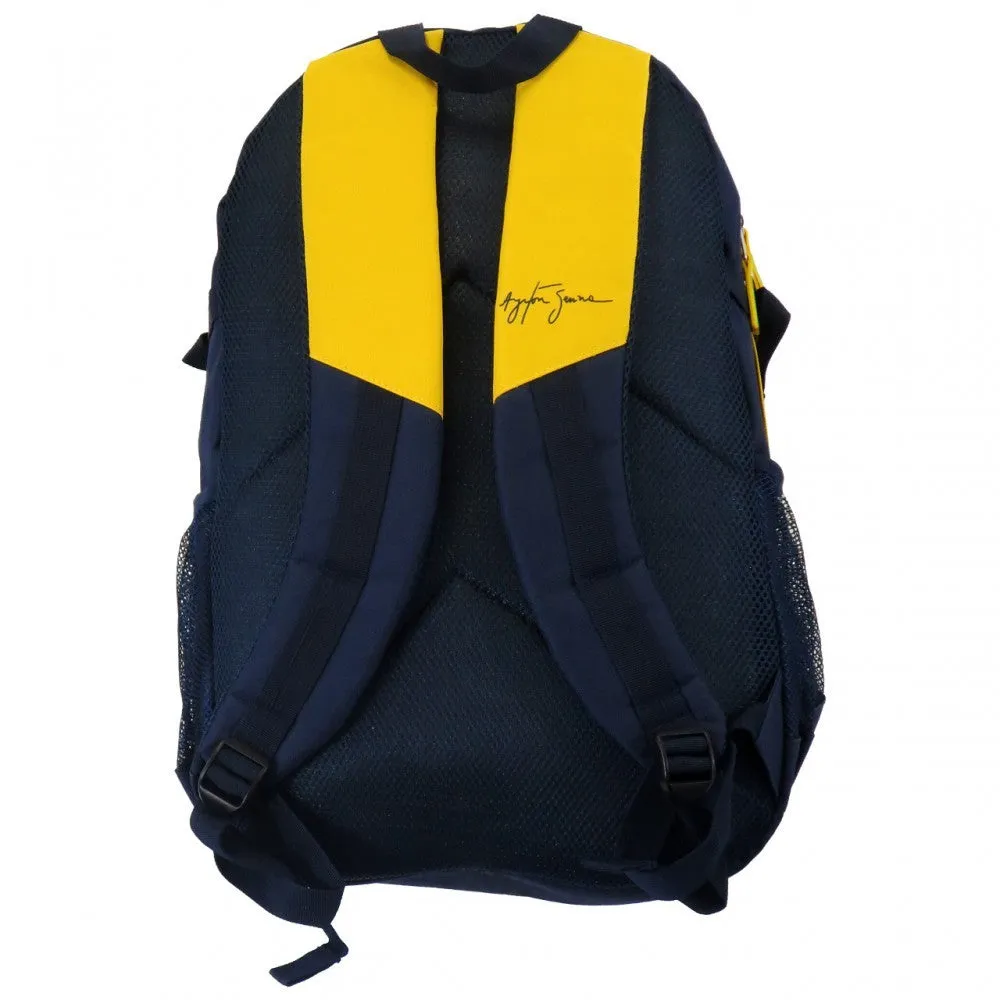 Ayrton Senna Backpack, Helmet, 50x31x18 cm, Yellow, 2015