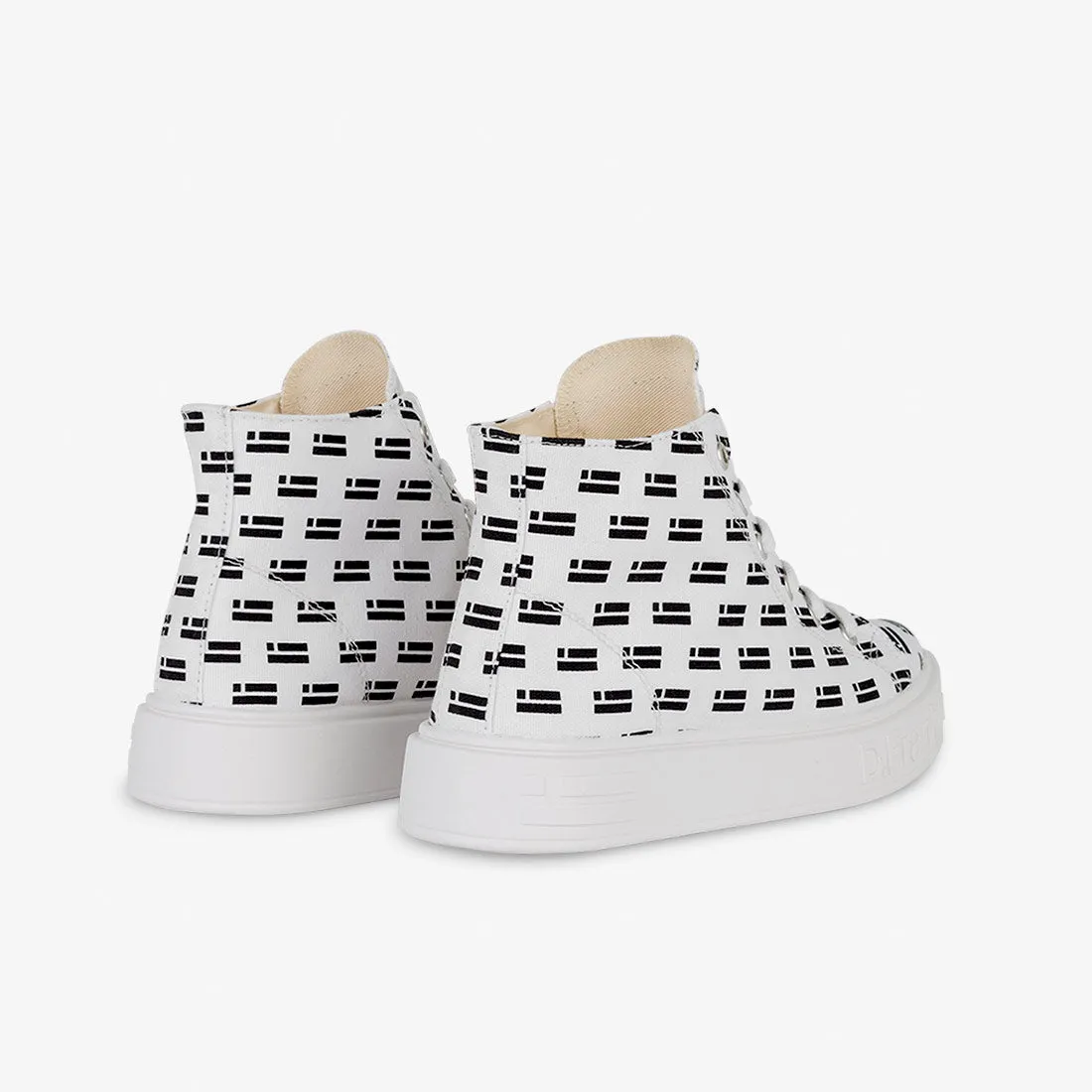 Berlian Monogram White