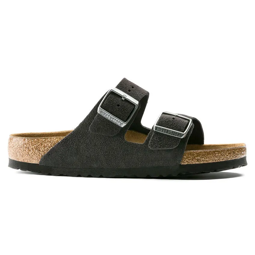 BIRKENSTOCK ARIZONA SFB NARROW FIT IN GREY