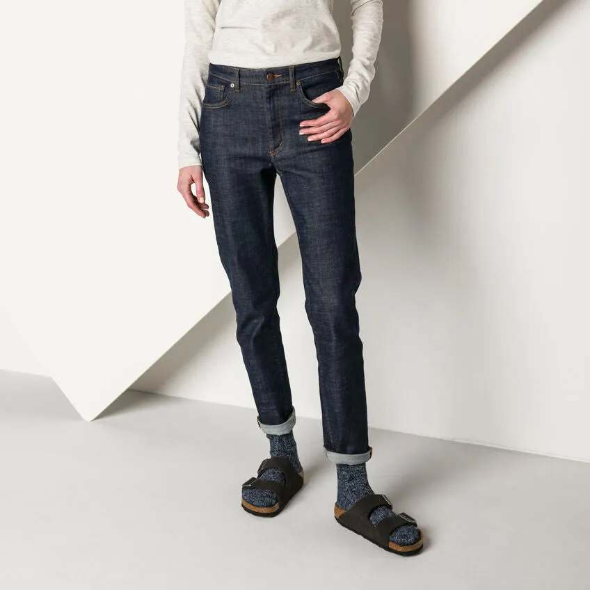 BIRKENSTOCK ARIZONA SFB NARROW FIT IN GREY