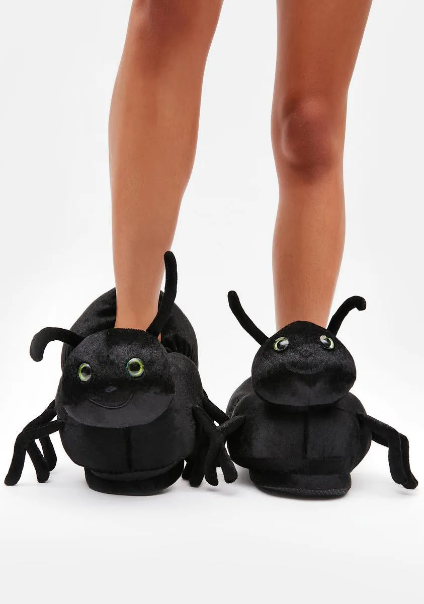 Buggin' Out Plush Slippers