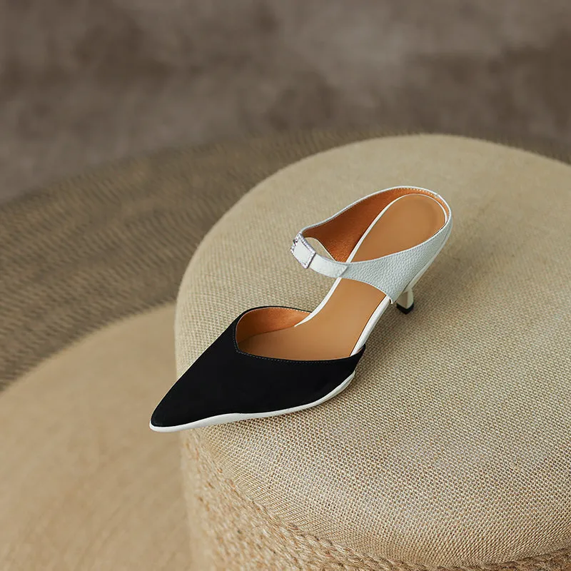 Camden Patchwork Novelty Heeled Mules