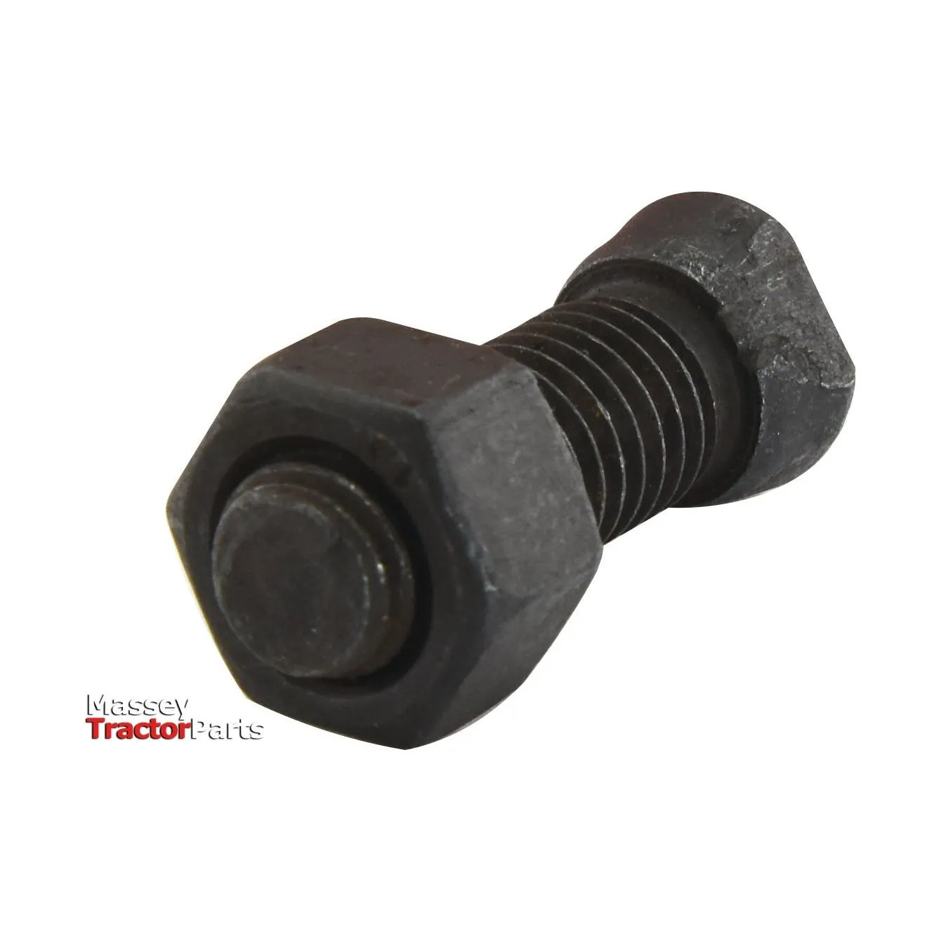 Conical Head Bolt 2 Flats With Nut (TC2M) - M12 x 34mm, Tensile strength 12.9 (25 pcs. Box) To fit as: 013228 | Sparex Part No.S.78747