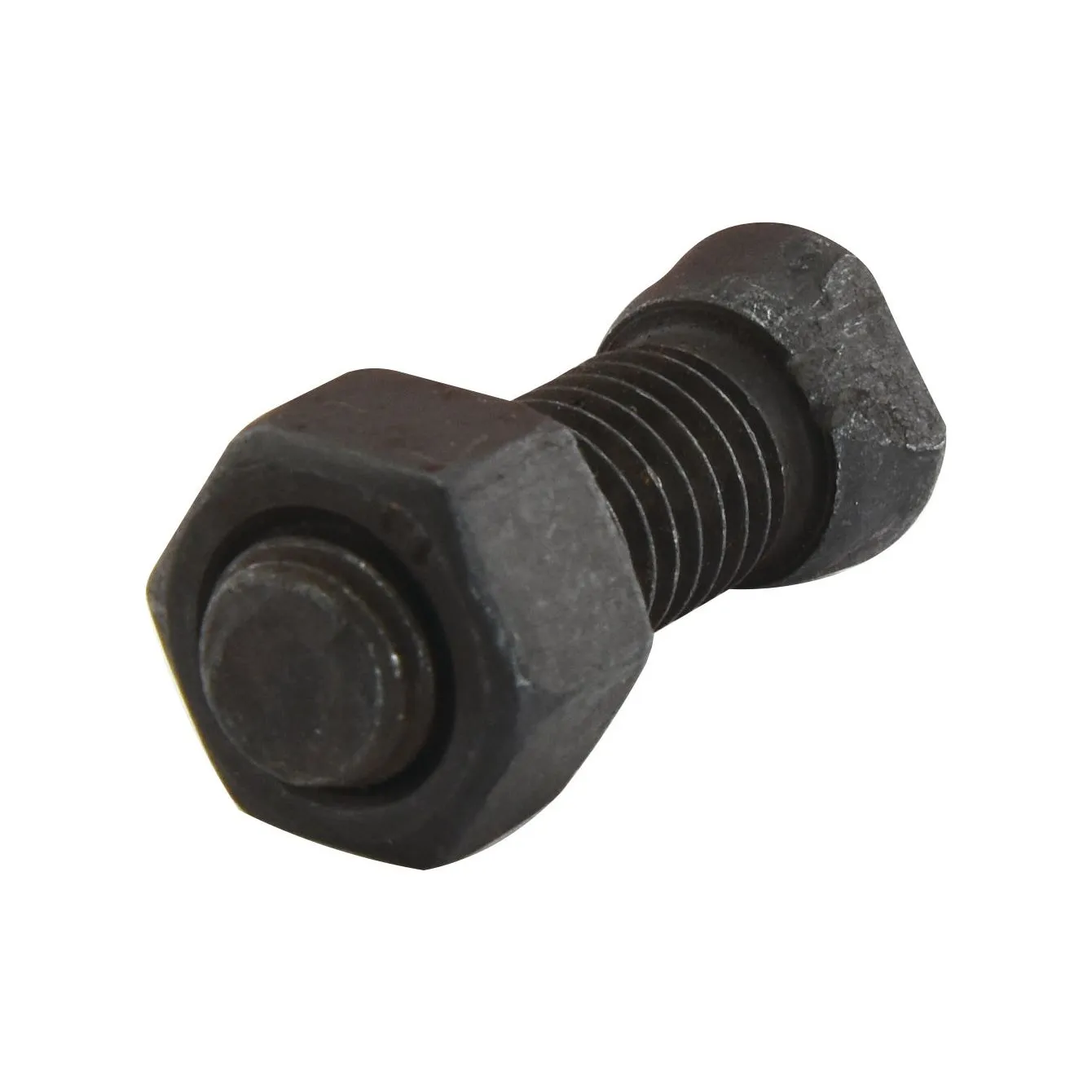 Conical Head Bolt 2 Flats With Nut (TC2M) - M12 x 34mm, Tensile strength 12.9 (25 pcs. Box) To fit as: 013228 | Sparex Part No.S.78747