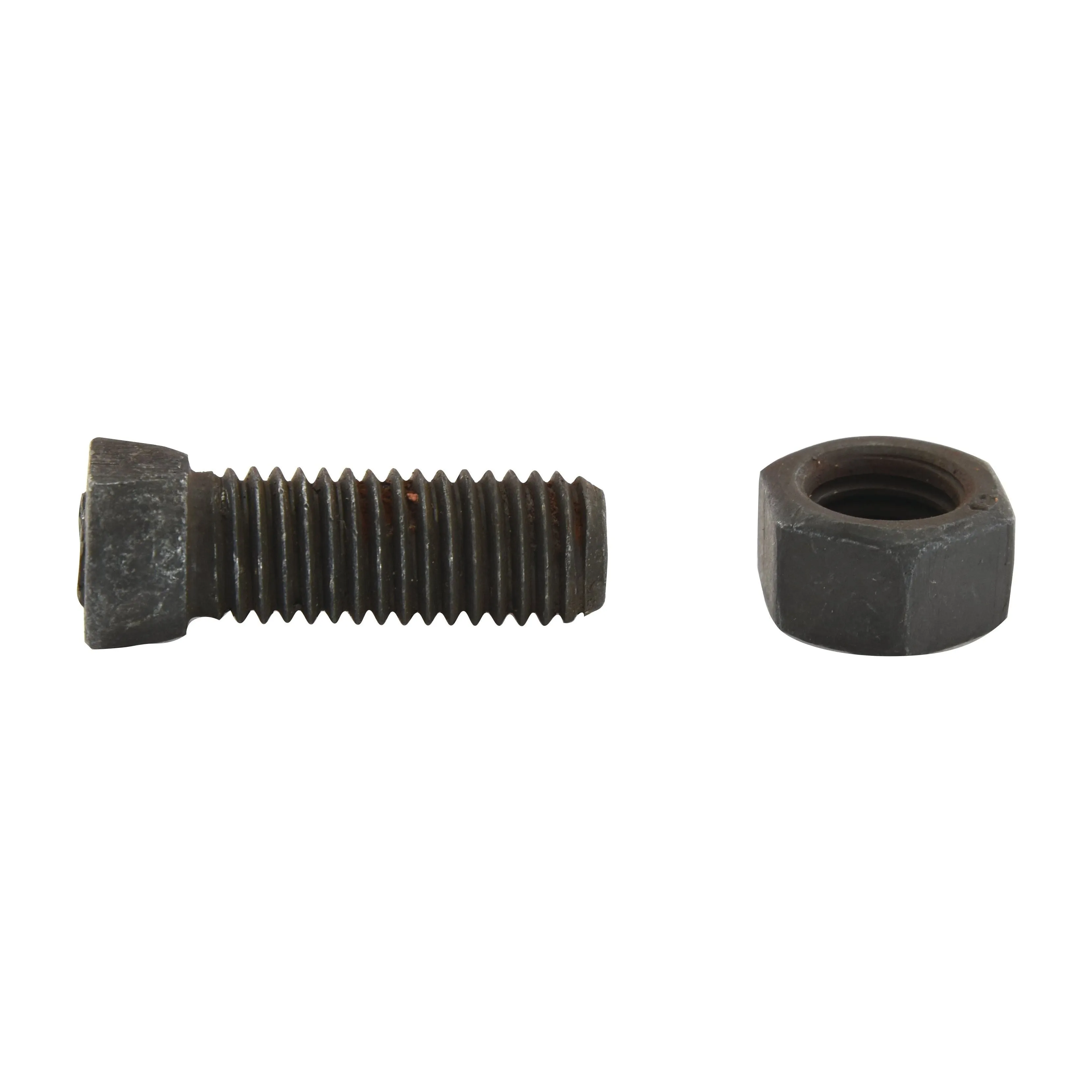 Conical Head Bolt 2 Flats With Nut (TC2M) - M12 x 34mm, Tensile strength 12.9 (25 pcs. Box) To fit as: 013228 | Sparex Part No.S.78747