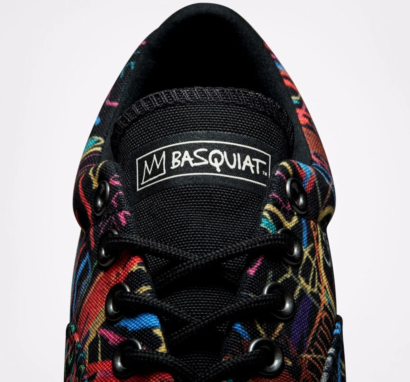 Converse X Basquiat Skid Grip Oxford 172584C Unisex Black Sneaker Shoes C622