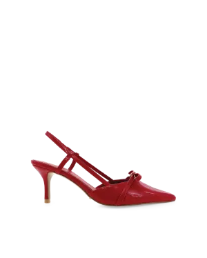 DAISY - SCARLET PATENT