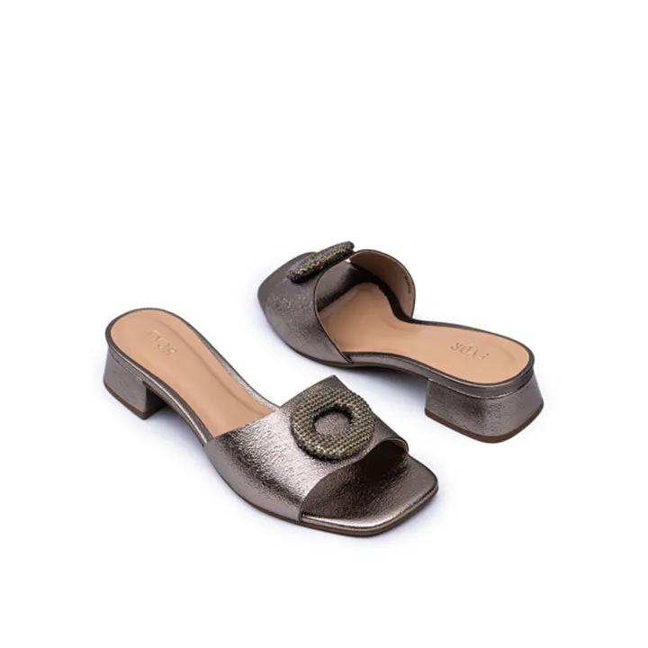 Dazzling Metallic Mule BCM 162