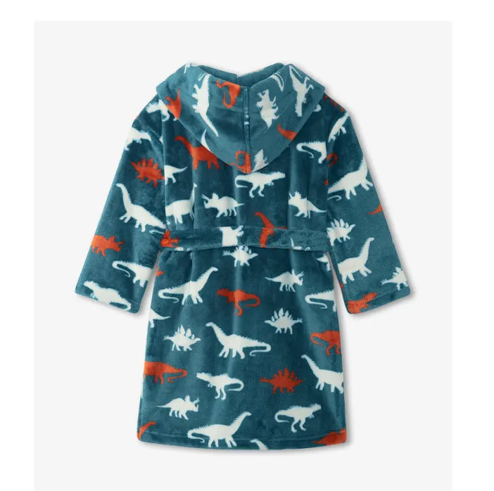 Dino Silhouettes Fleece Robe by Hatley