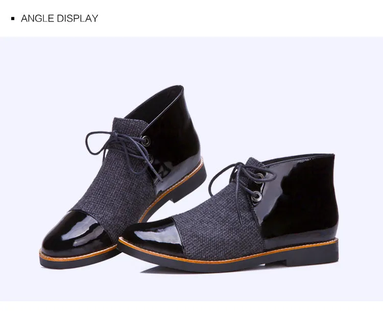Donna-in Women Flats Genuine Leather Shoes