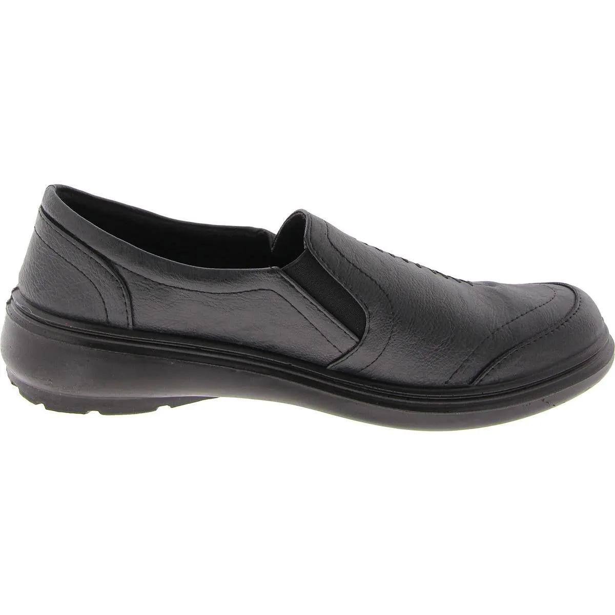 Easy Street Womens Ultimate Slip On Stretch Flats