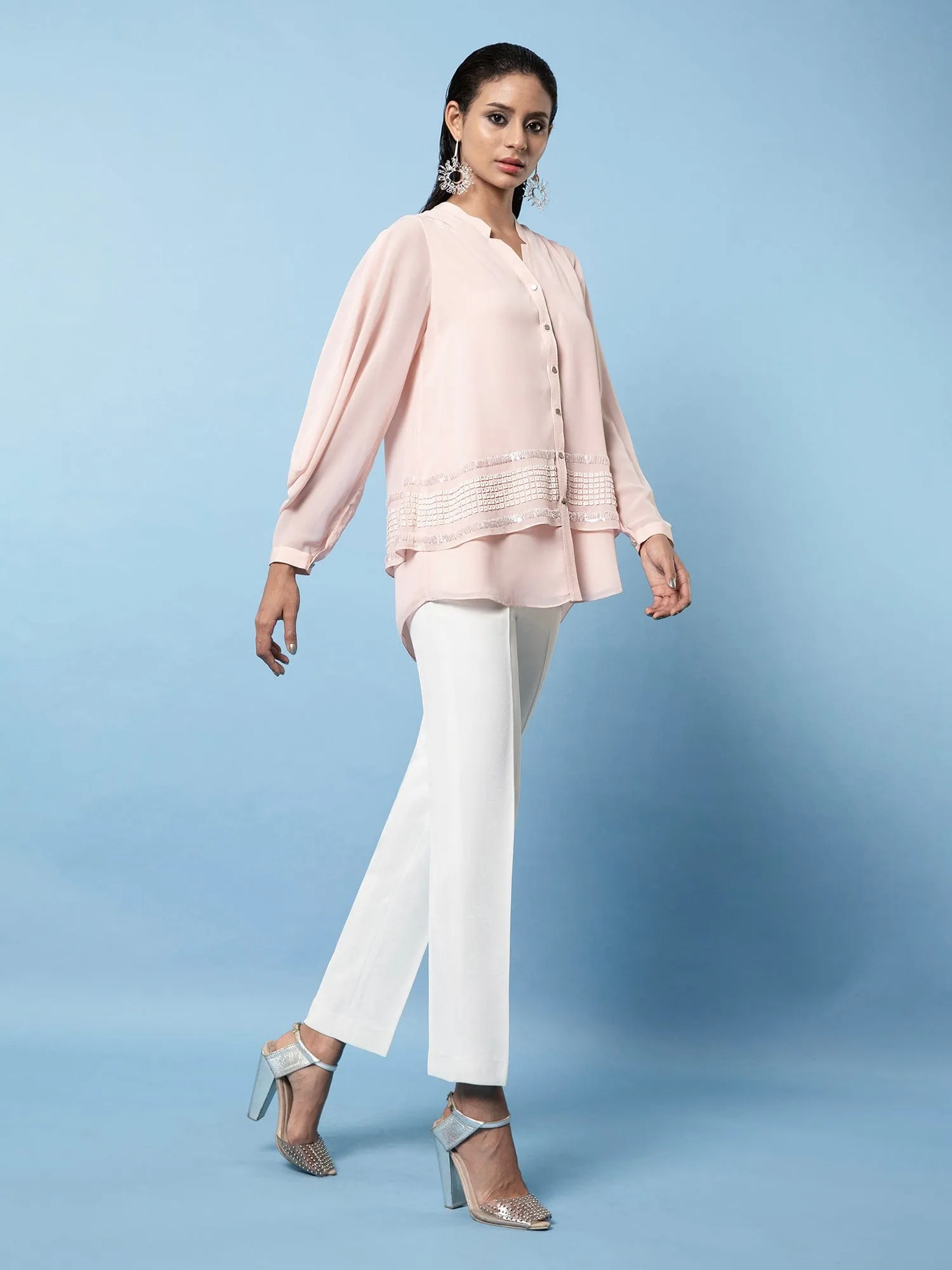 Embellished Swing Top