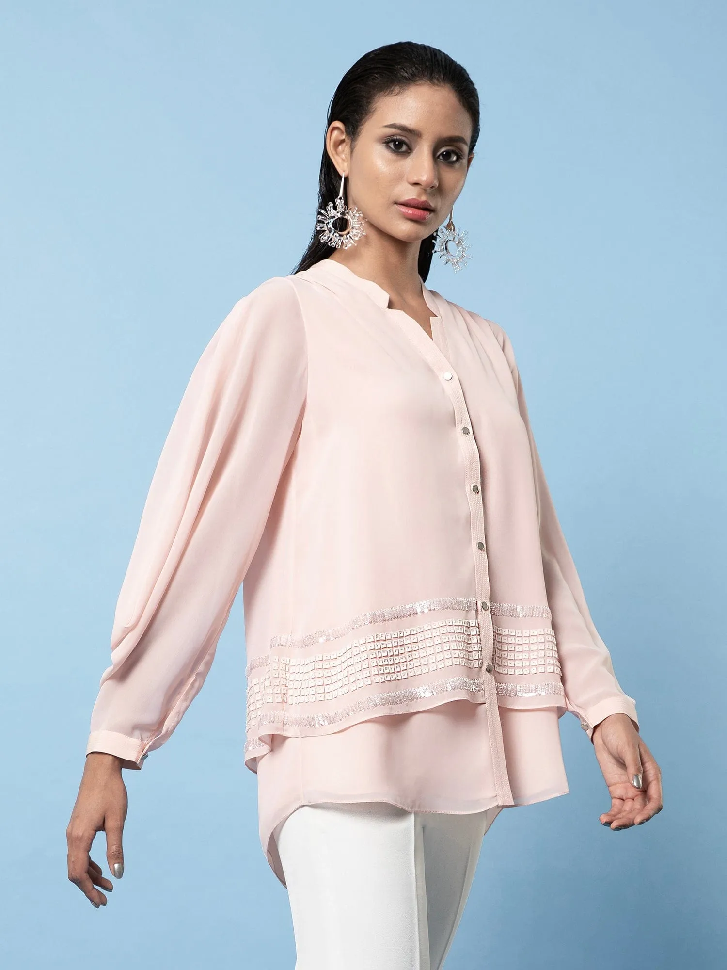 Embellished Swing Top