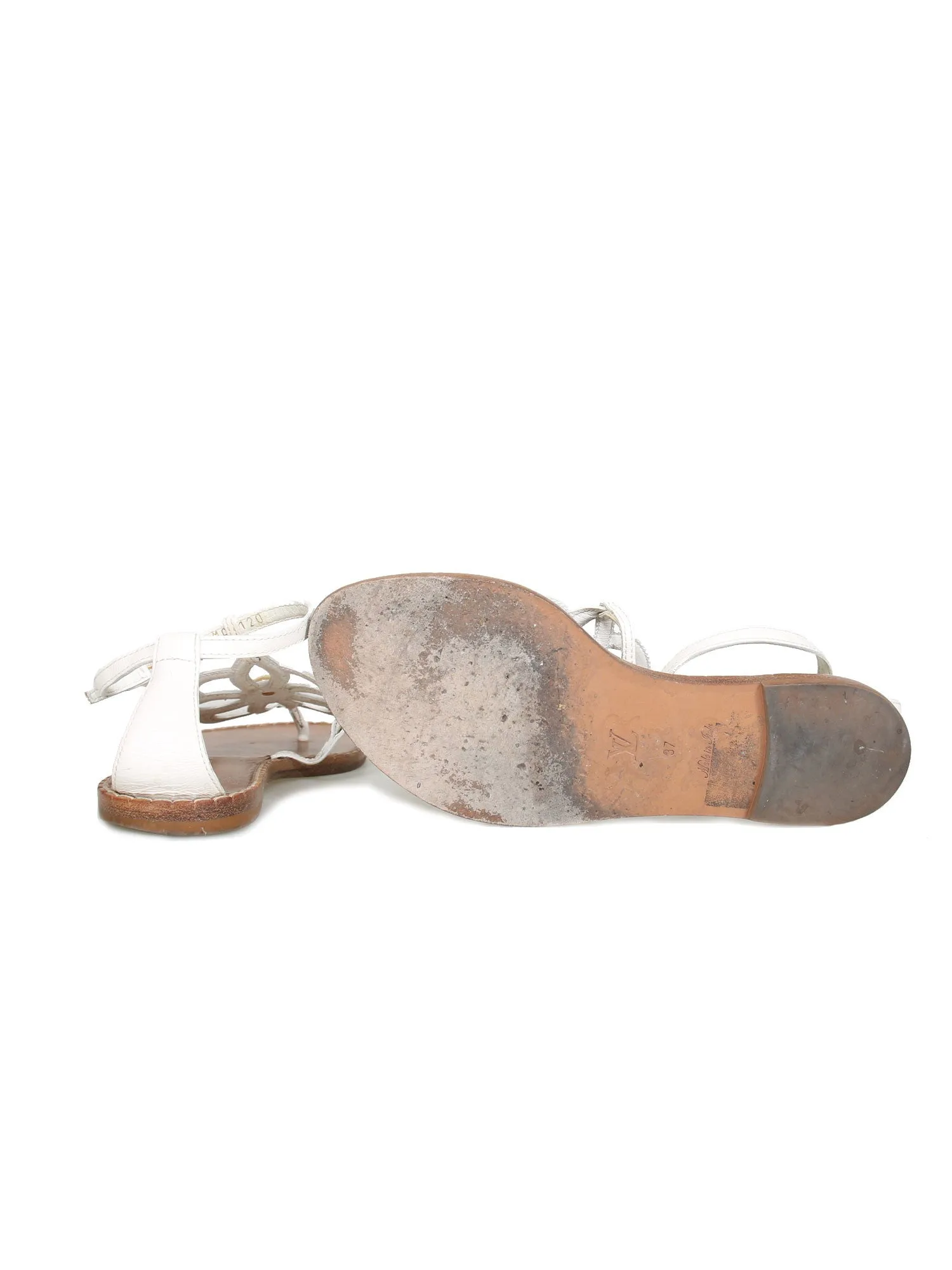 Flat Leather Sandals