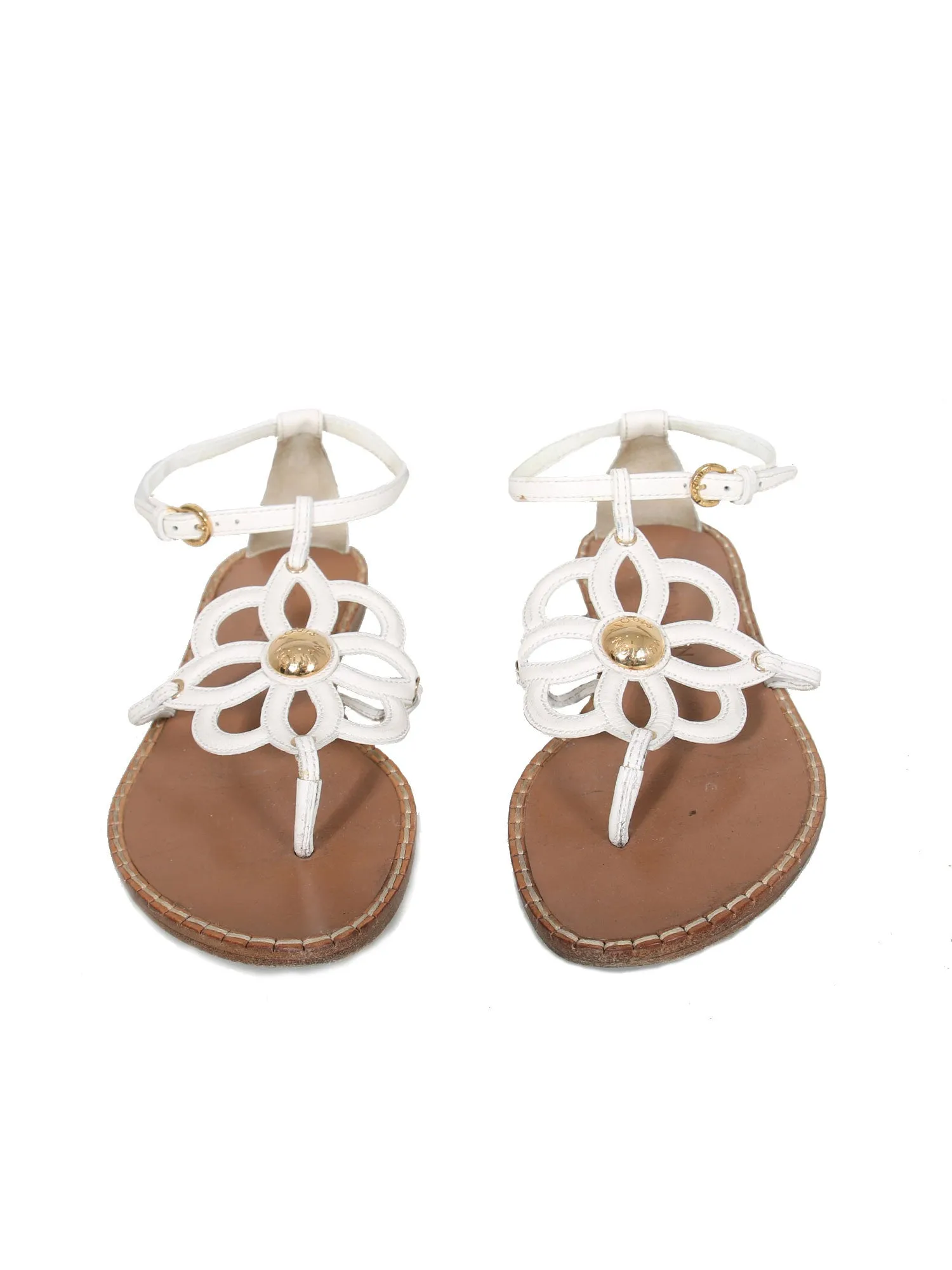 Flat Leather Sandals
