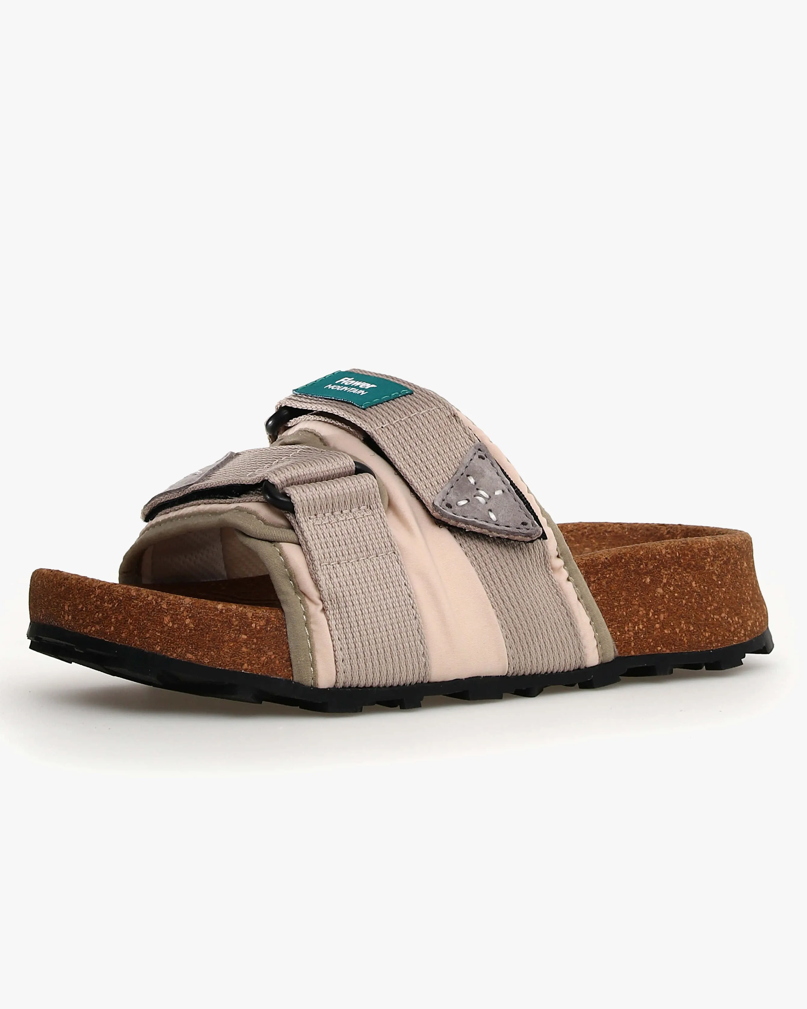 Flower Mountain Niwa Slipper Sandals - Off White / Grey