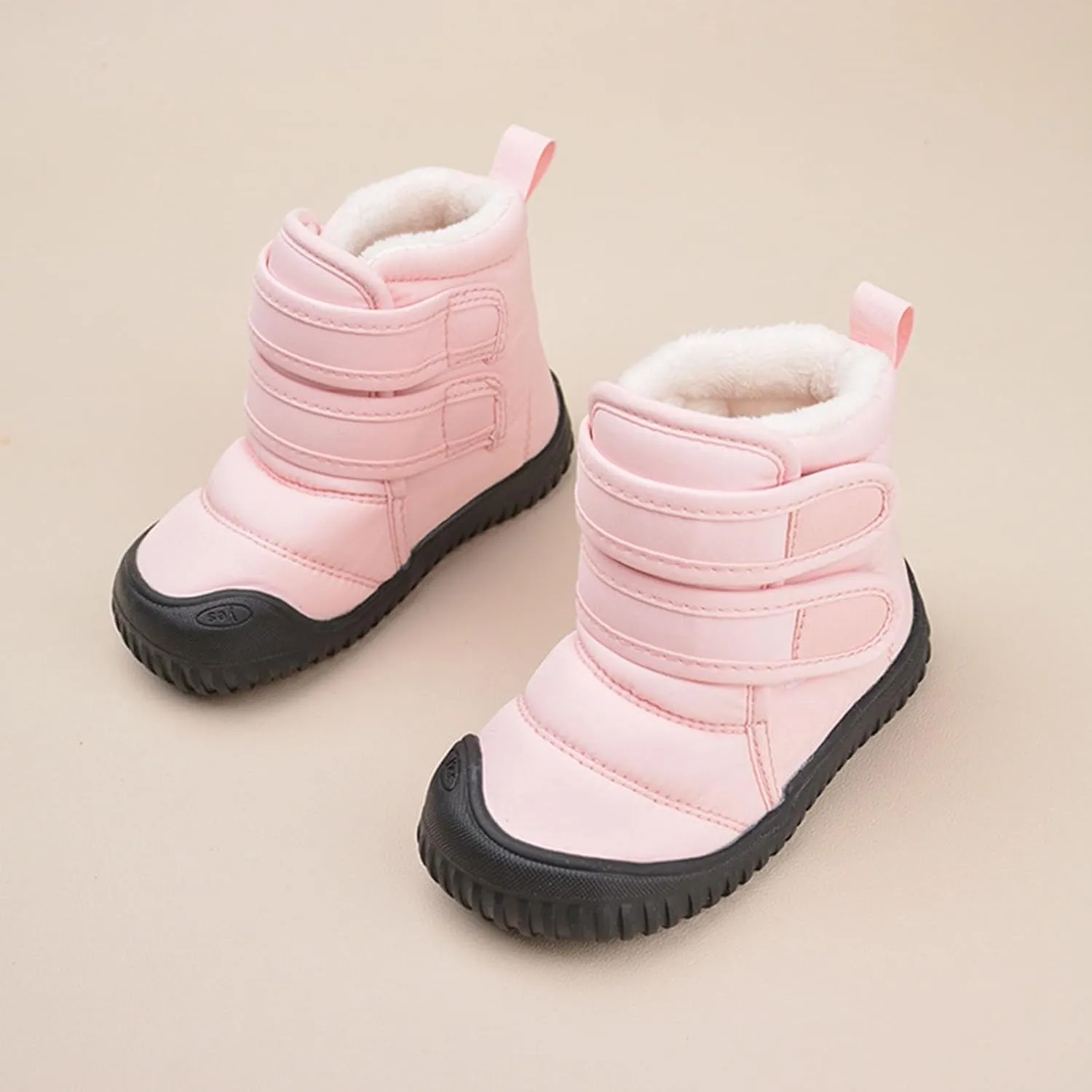 Girls Boys Warm Fr Lined Winter Snow Boots Waterroof Outdoor Ankle Booties Comfortable Shoes Tall Boots for Girls