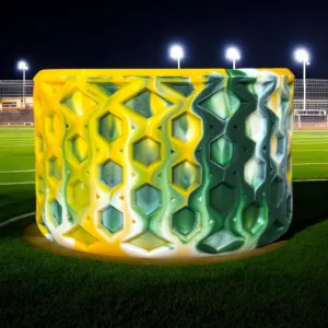 Green, Yellow & White Season | Waffle | Silicone Boot