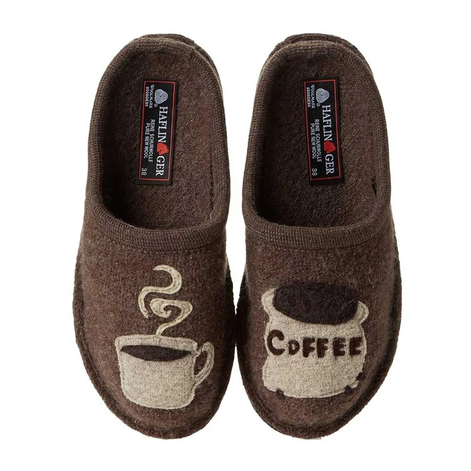Haflinger Coffee Slipper (Unisex) - Earth
