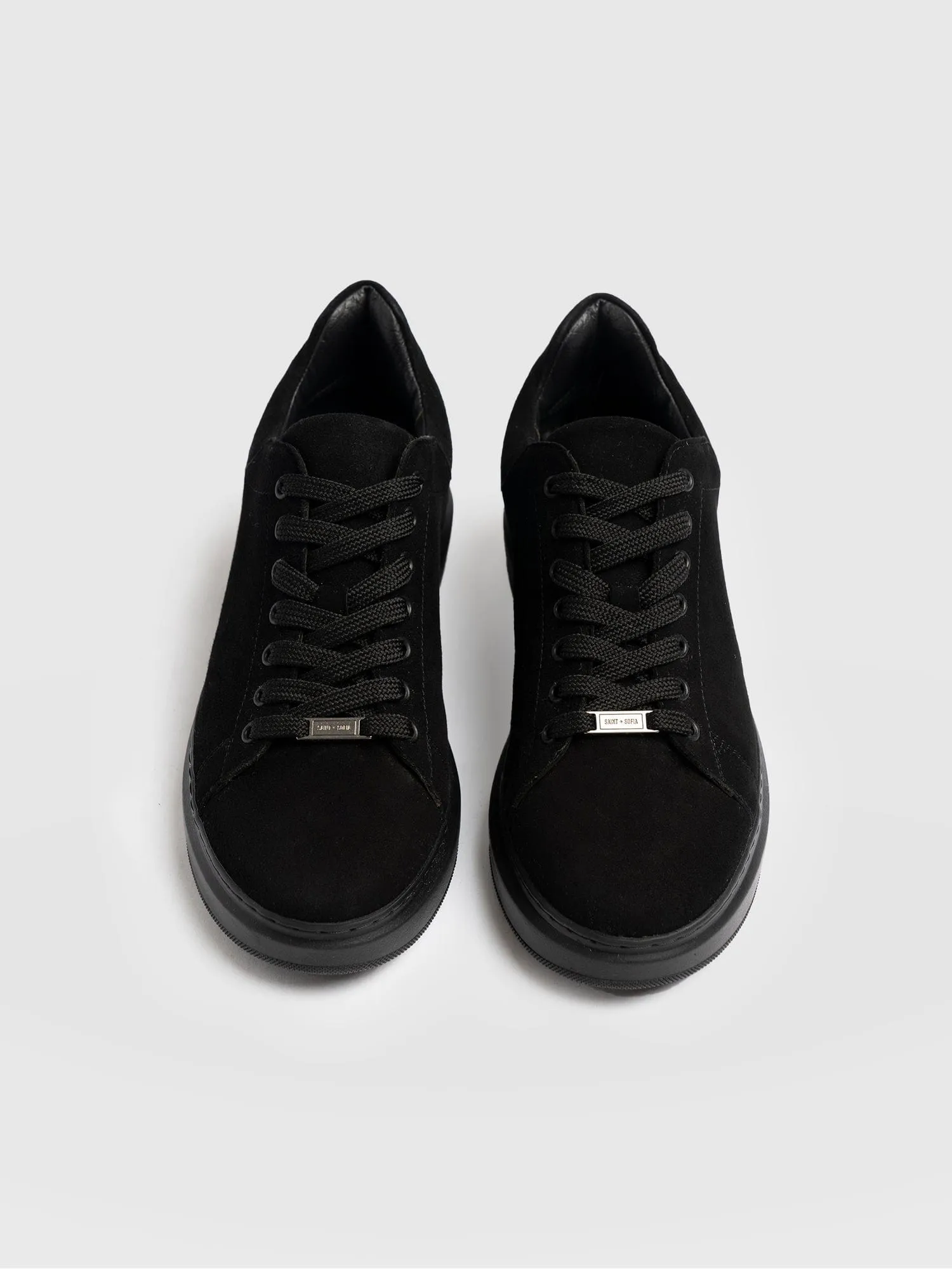 Hampstead Sneaker - Black Suede