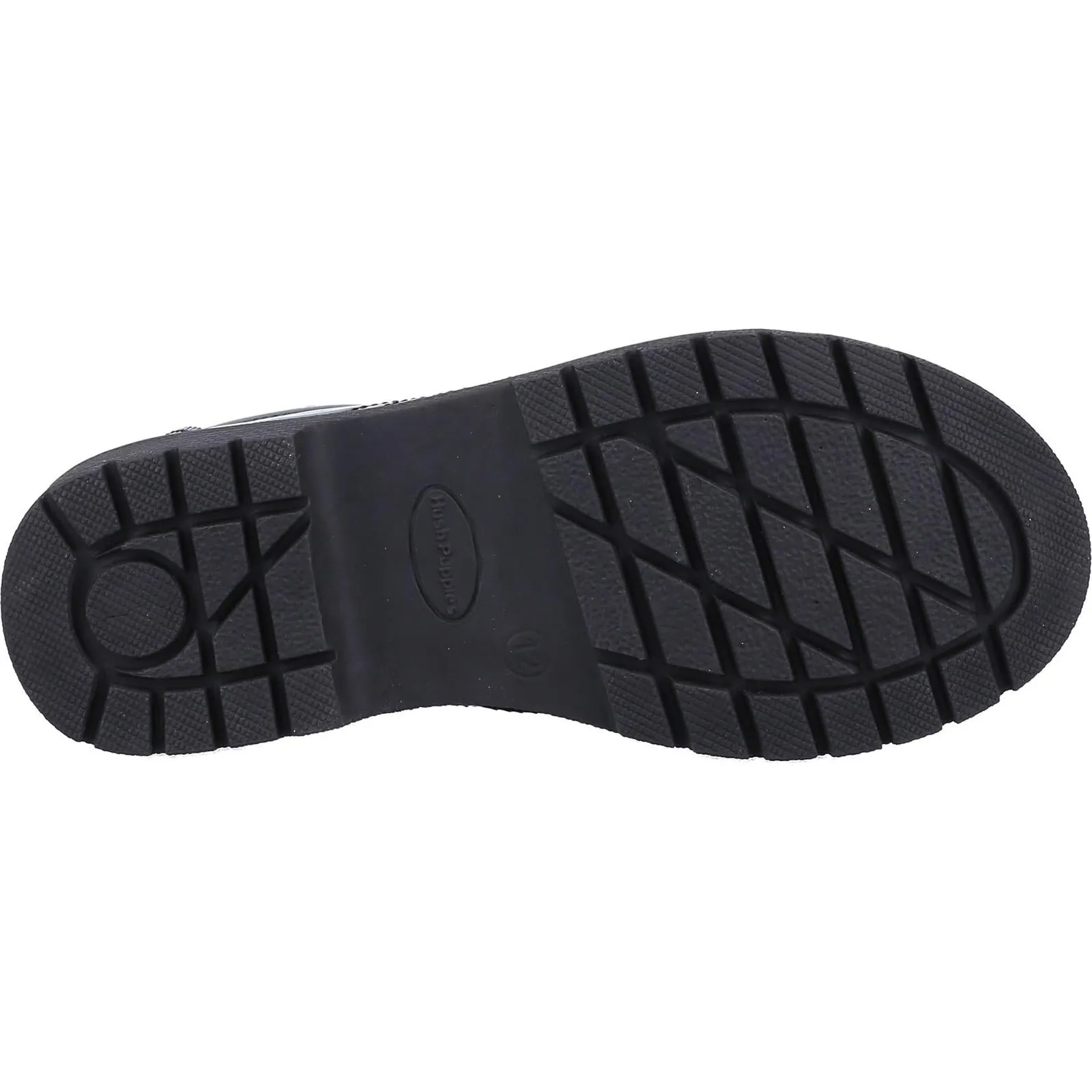Hush Puppies Sally Patent Senior Flats