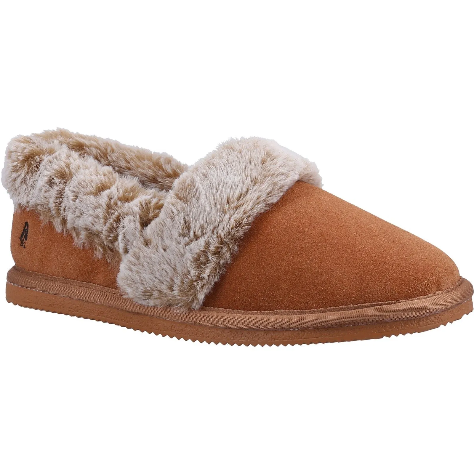 Hush Puppies Womens Ariel Slipper - Tan