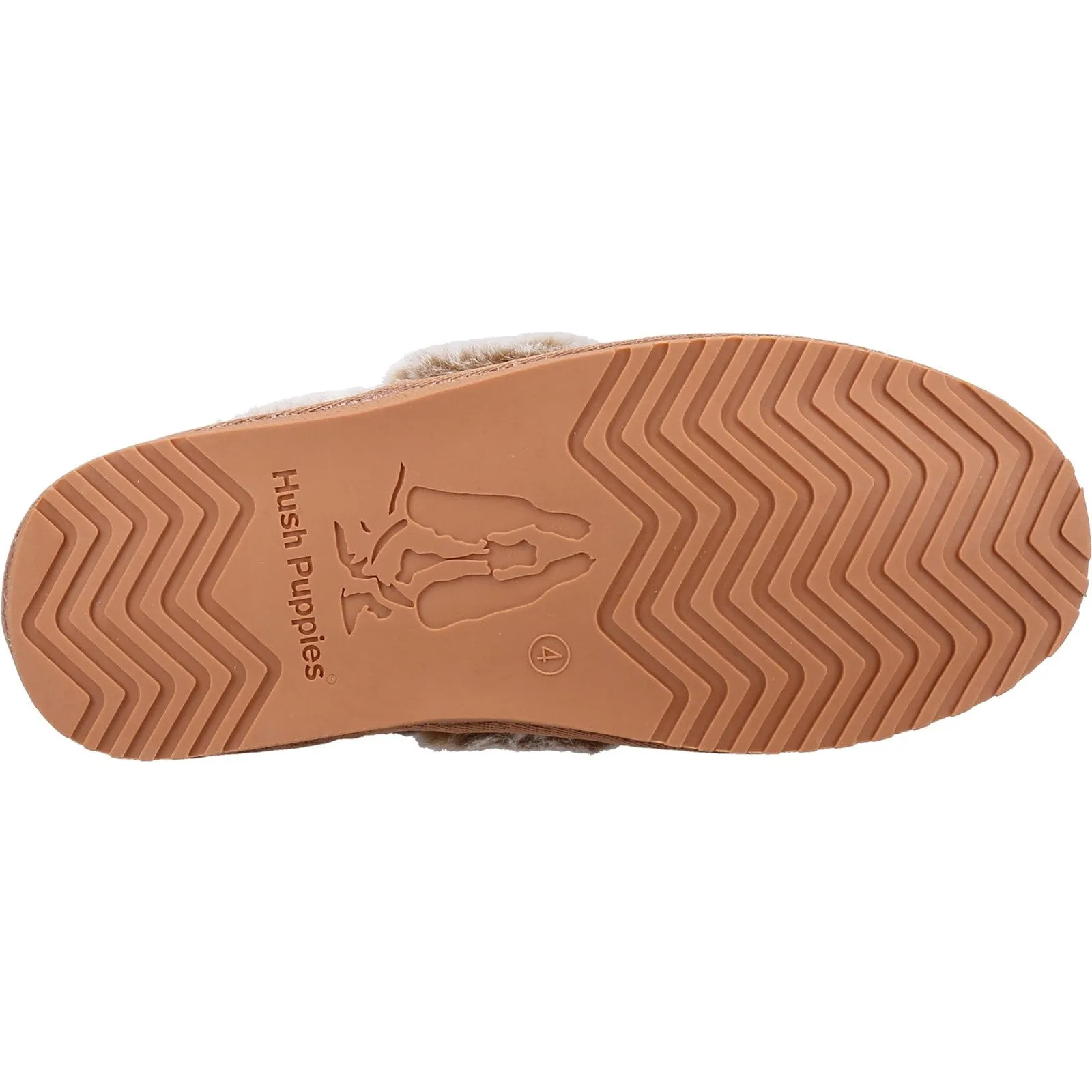 Hush Puppies Womens Ariel Slipper - Tan