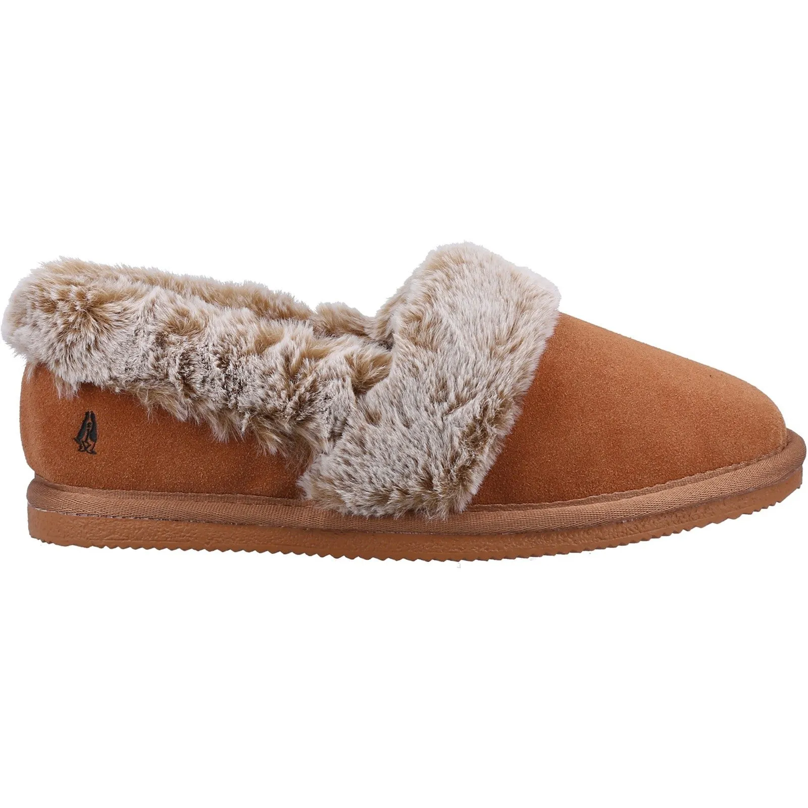 Hush Puppies Womens Ariel Slipper - Tan