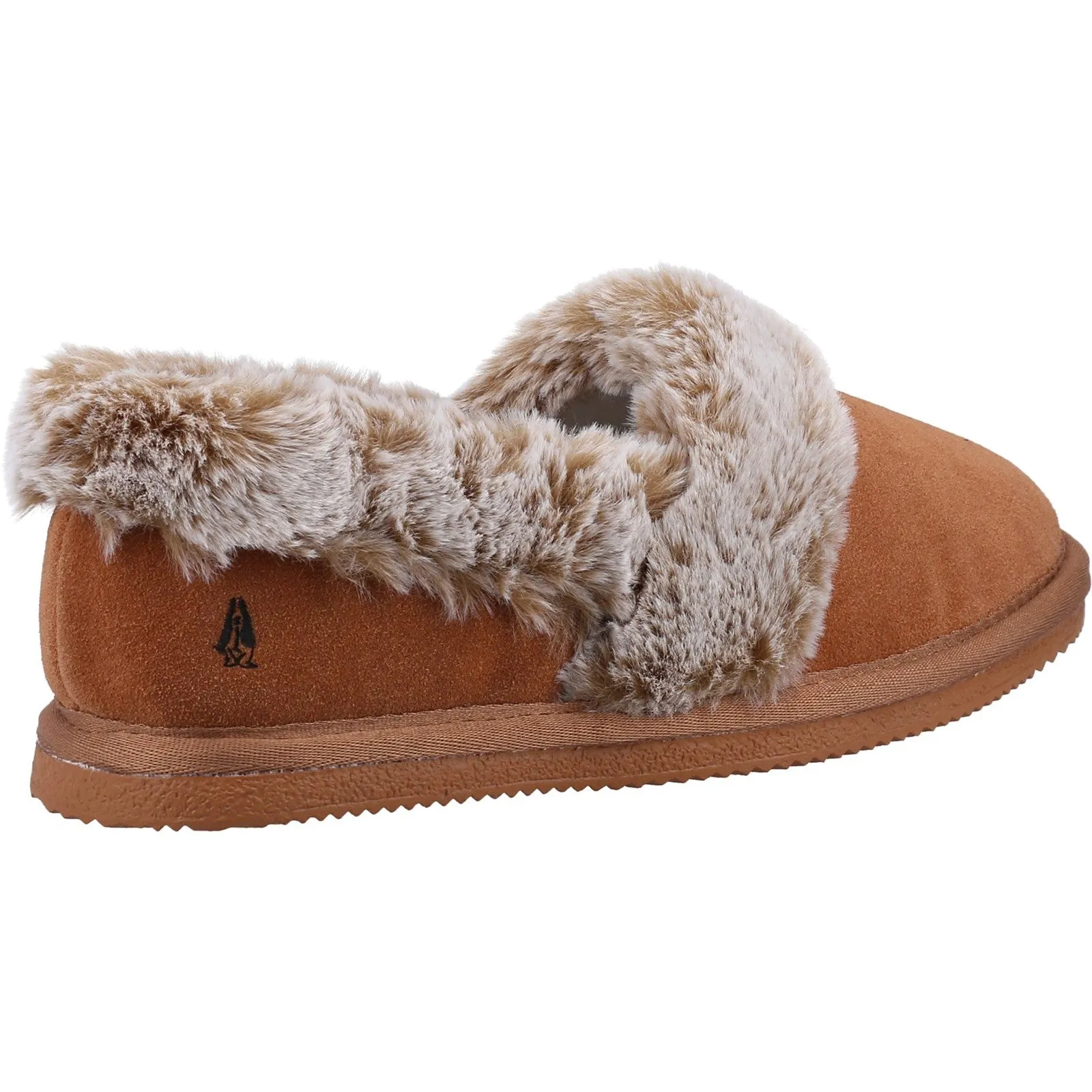 Hush Puppies Womens Ariel Slipper - Tan