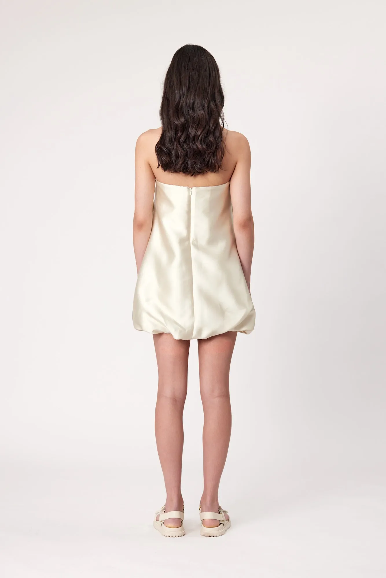 ISABELLA MINI DRESS - IVORY