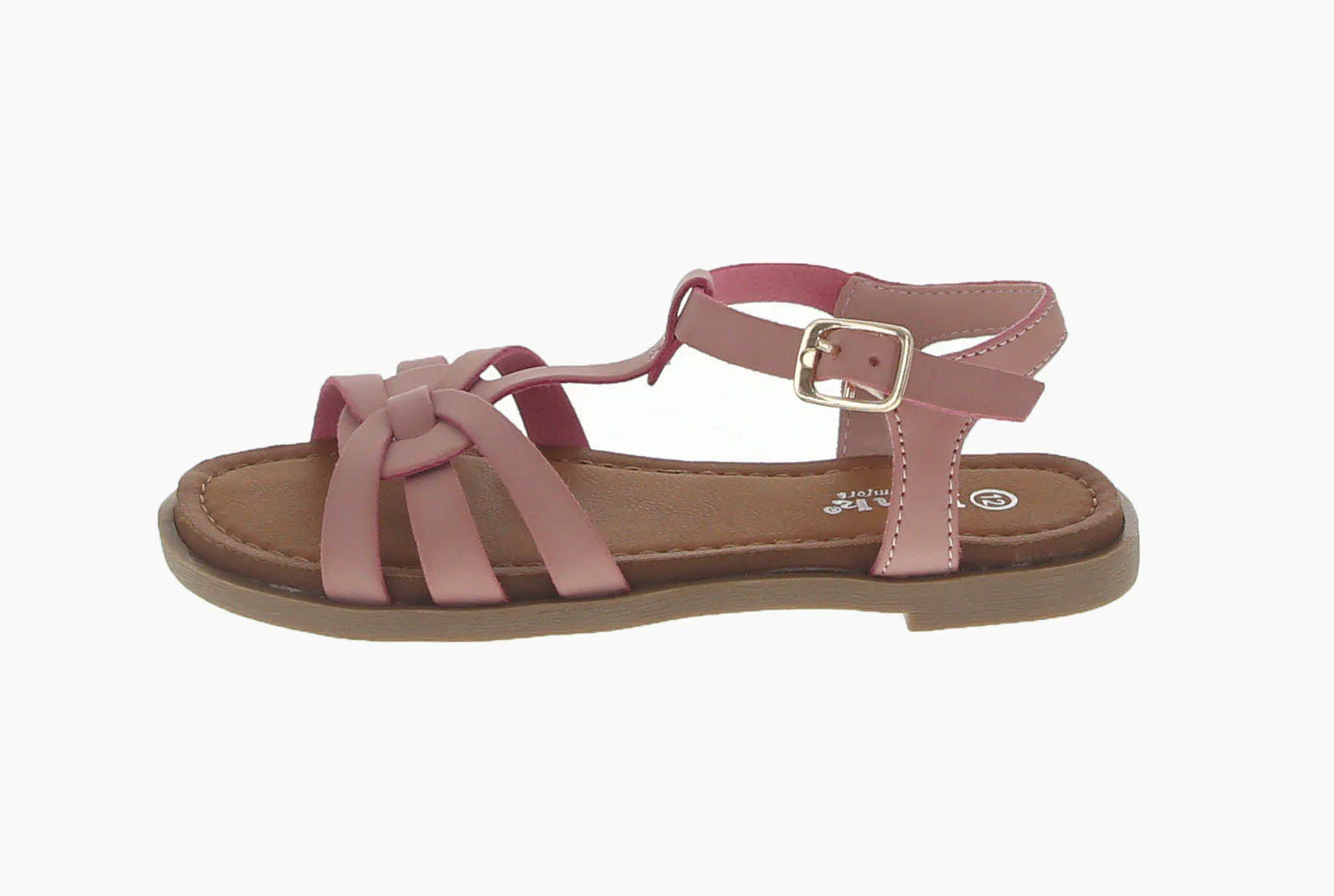 KID'S SHOES PINK PU LEATHER SANDALS SOOTH-03K