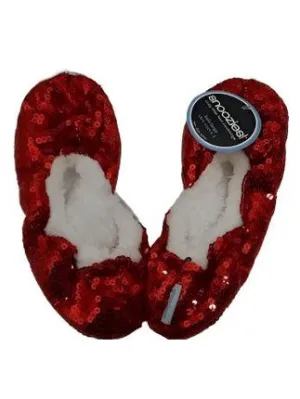 Kidz Classic Red Bling  Non Skid Slipper -Large-Ss 4-5
