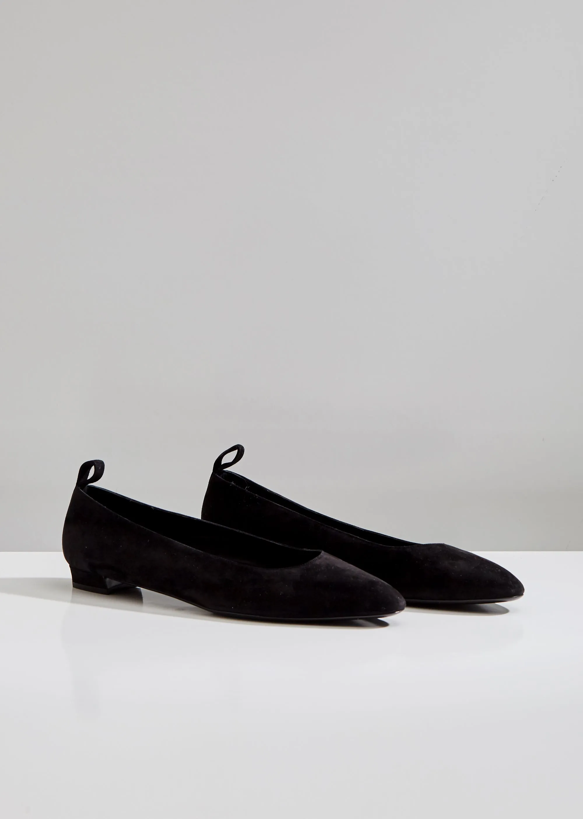 Lady Di Suede Flats