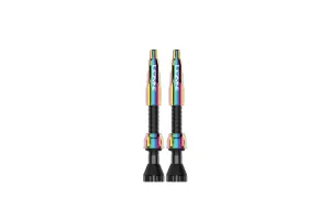 Lezyne CNC TLR Tubeless Valve Pair 44MM - Neo Metallic