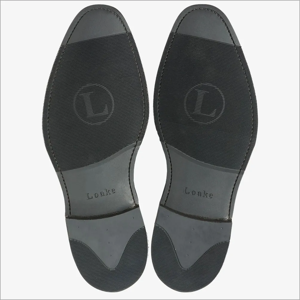 Loake phoenix Navy Leather toe-cap@