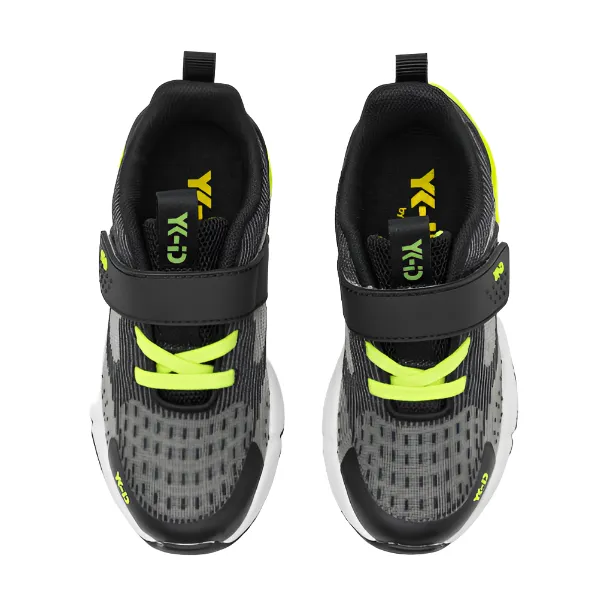 Lurchi Boys Trainer Leif Black/Neon Green
