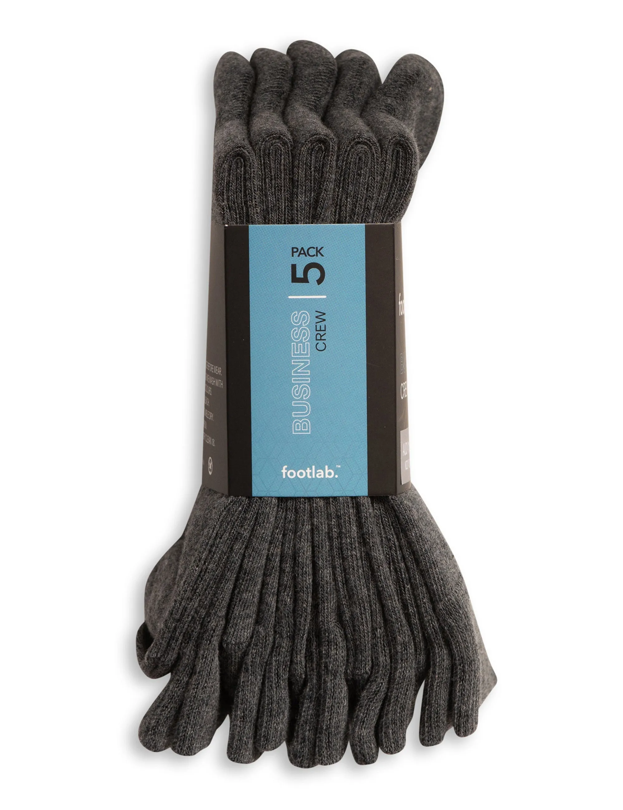 Mens 20 pack socks business crew