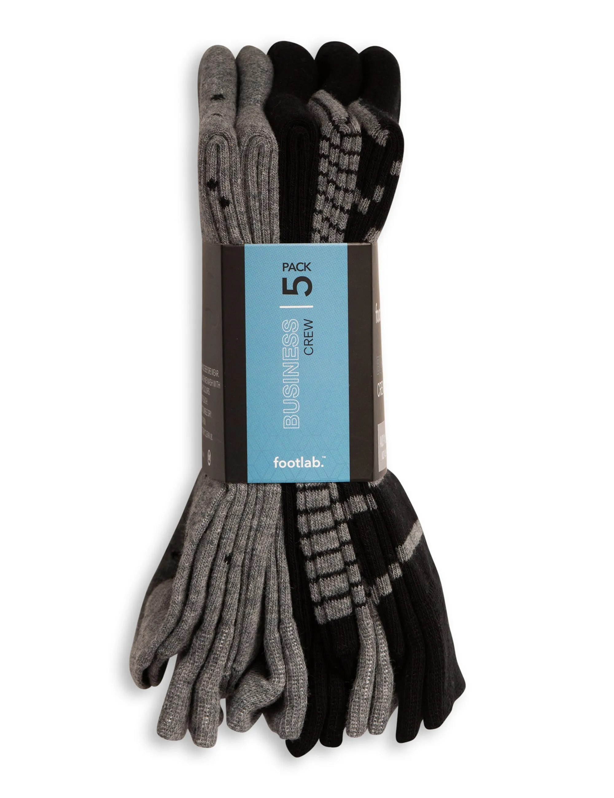 Mens 20 pack socks business crew