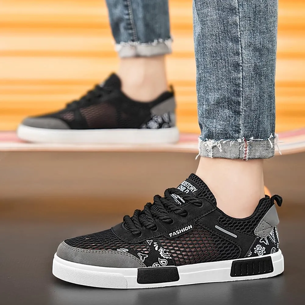 Men's Fashion Skate Walking Shoes Road Running Skateboarding Sneakers