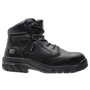Men's Helix 6" Waterproof Alloy Toe Work Boot - Black