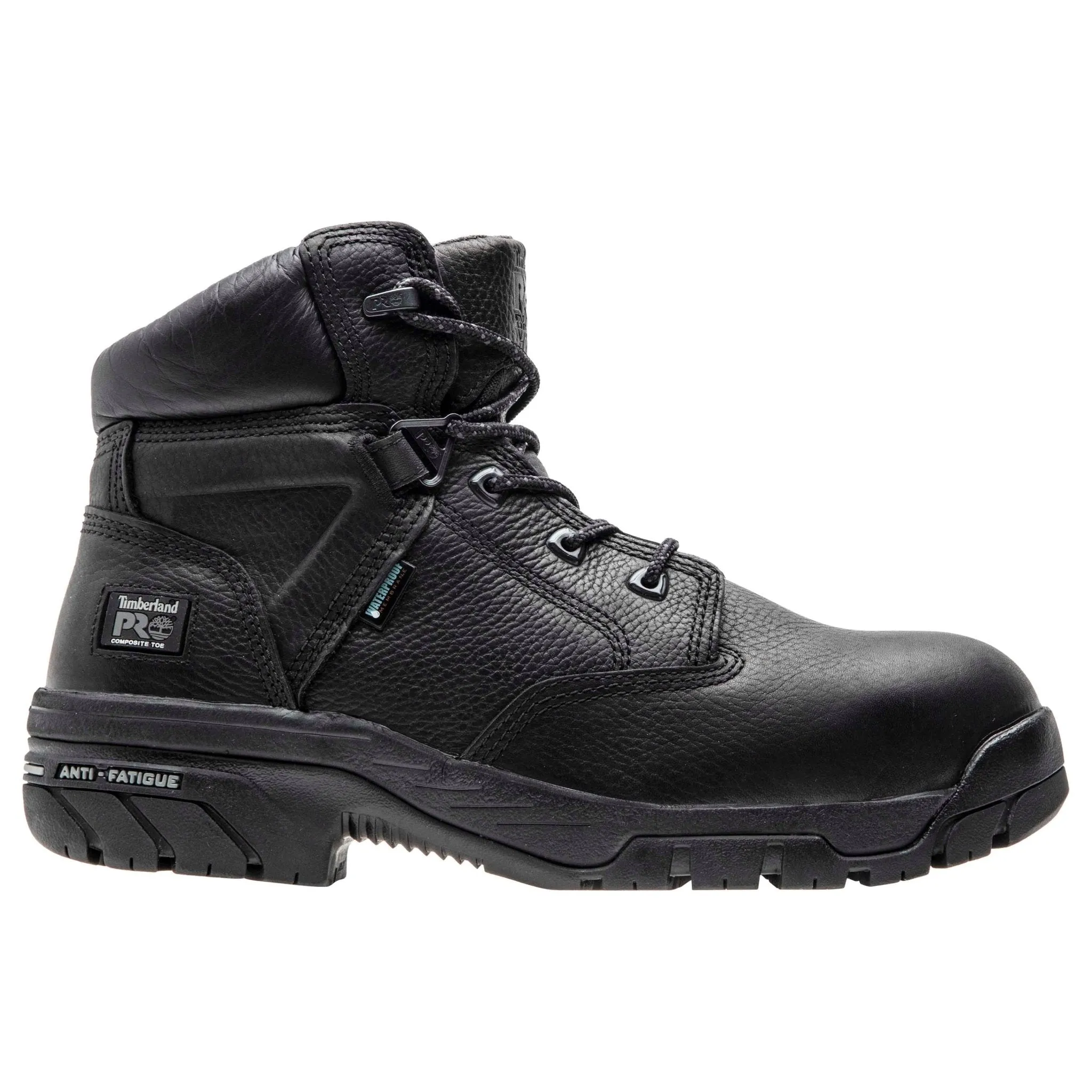 Men's Helix 6" Waterproof Alloy Toe Work Boot - Black