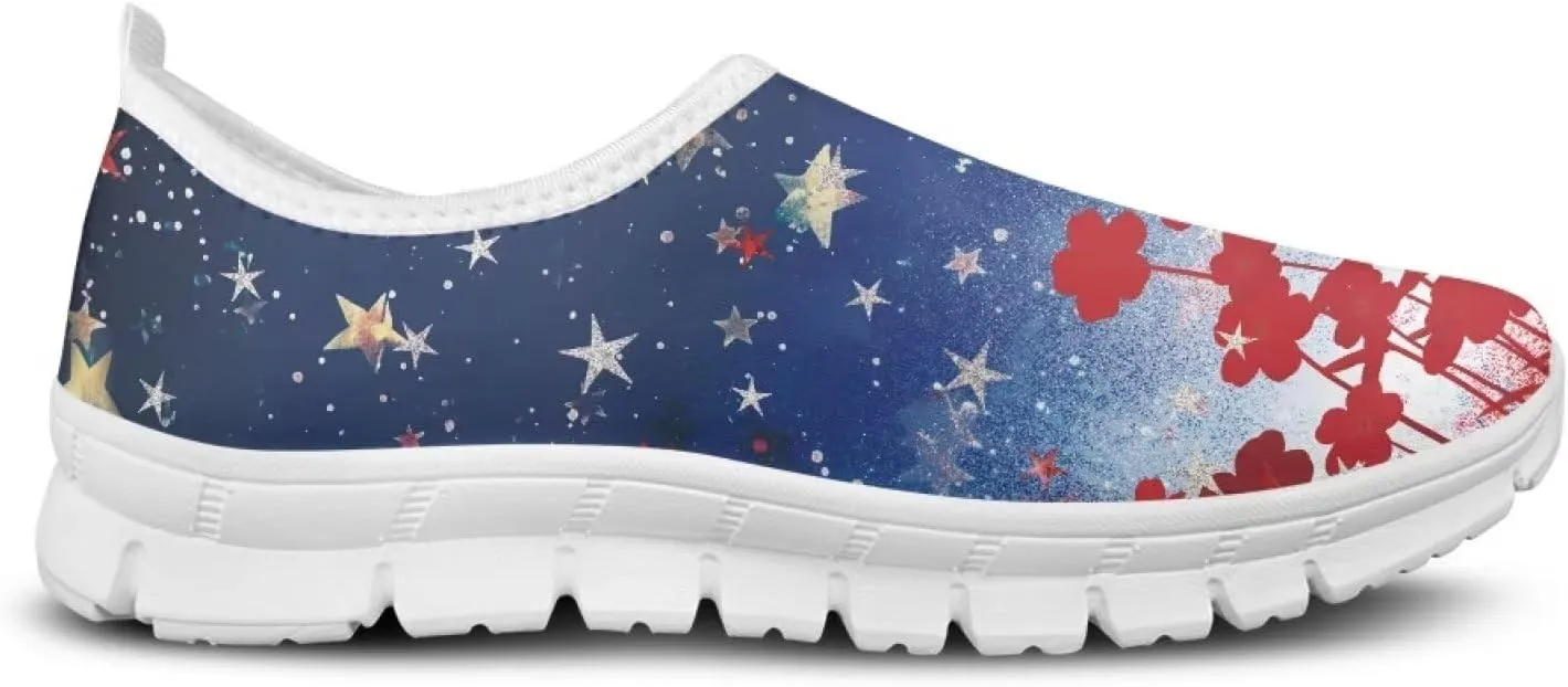 Men's Running Shoes Non Slip Fashion Shoes Breathable Lightweight Sneakers Slip On Sports Athletic Gym Walking Shoes SizeUS 5-14