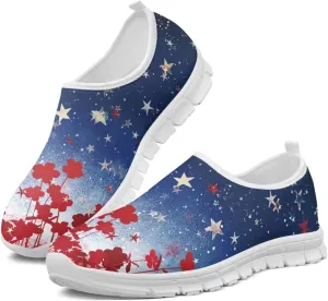 Men's Running Shoes Non Slip Fashion Shoes Breathable Lightweight Sneakers Slip On Sports Athletic Gym Walking Shoes SizeUS 5-14