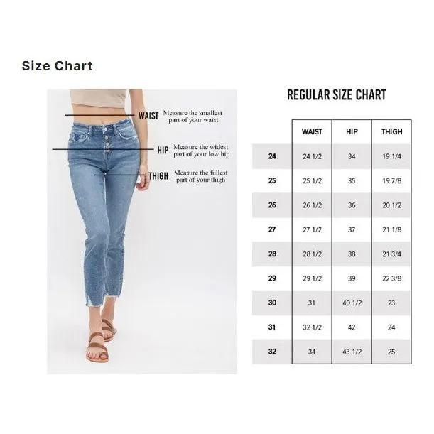 Mica High Rise Straight Leg - Dutch White