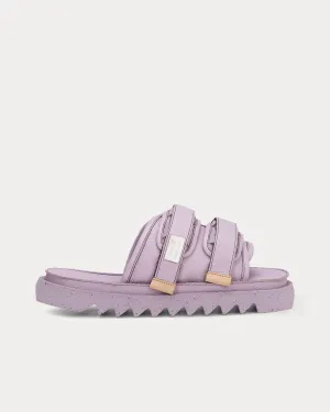 Moto Leather Lilac Sandals