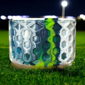 Navy, Lime & White Season | Waffle | Silicone Boot