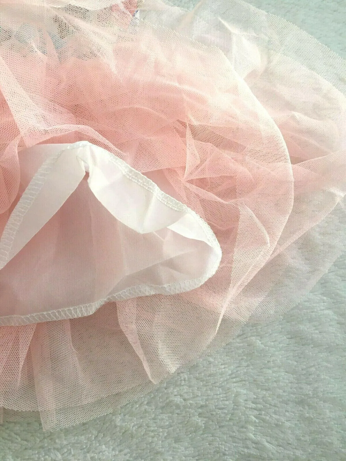 NEW Size 12 months Baby Girls Dress Party Dress Girls Floral  Pink Tulle Dress